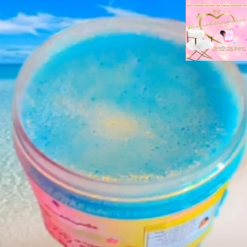 Under the palm trees of Turks and Caicos 🇹🇨 foaming scrub 16oz ♡ Gommage moussant 450g