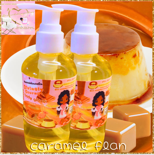 Caramel Flan 🍮 Body Glaze 8.5 fl.oz ♡ Glaçage corps caramel 250ml