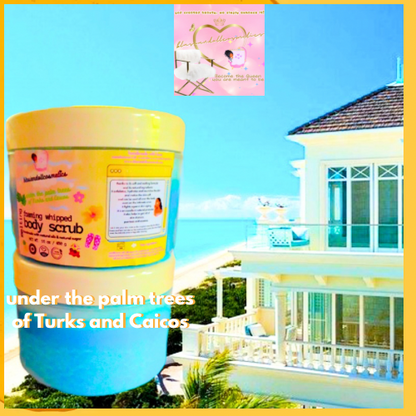 Under the palm trees of Turks and Caicos 🇹🇨 foaming scrub 16oz ♡ Gommage moussant 450g