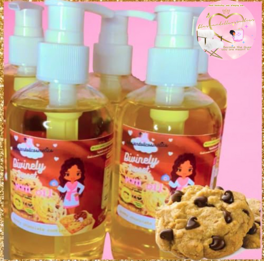 Chocolate cookies 🍪 Yoni Oil 8.5 fl.oz ♡ Huile intimité féminine cookies 250ml