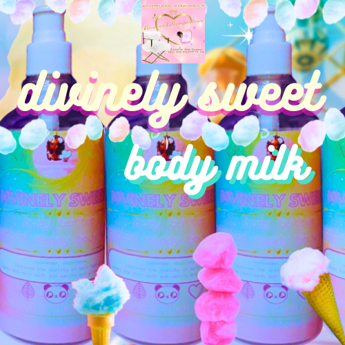 Divinely Sweet Cotton Candy Body Milk  ♡ Lait corporel hydratant parfum barbapapa