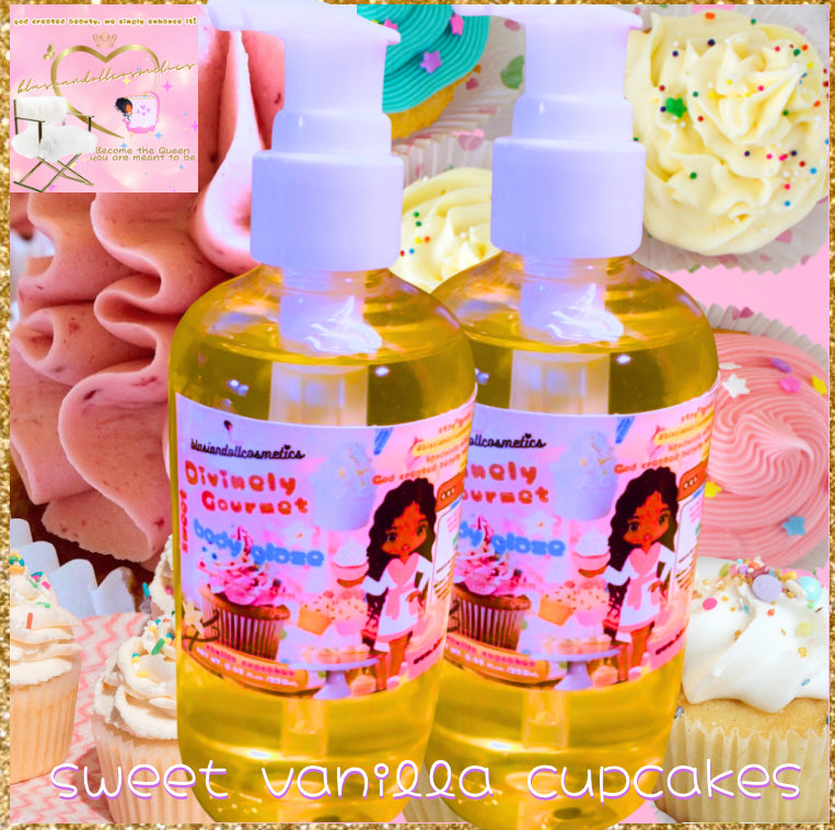 Sweet Vanilla Cupcakes 🧁 Body Glaze 8.5 fl.oz ♡ Glaçage corps cupcakes vanille 250ml