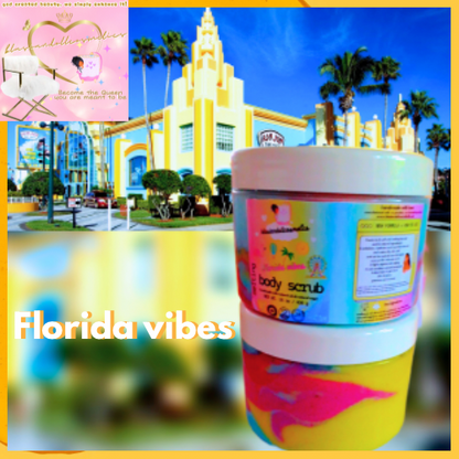 Florida vibes  🎢🎡foaming scrub 16oz ♡ Gommage moussant 450g